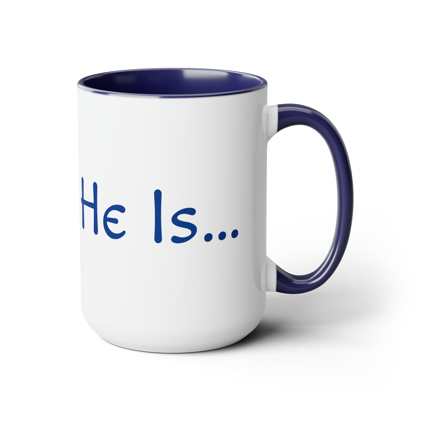 Two-Tone Coffee Mugs, 15oz