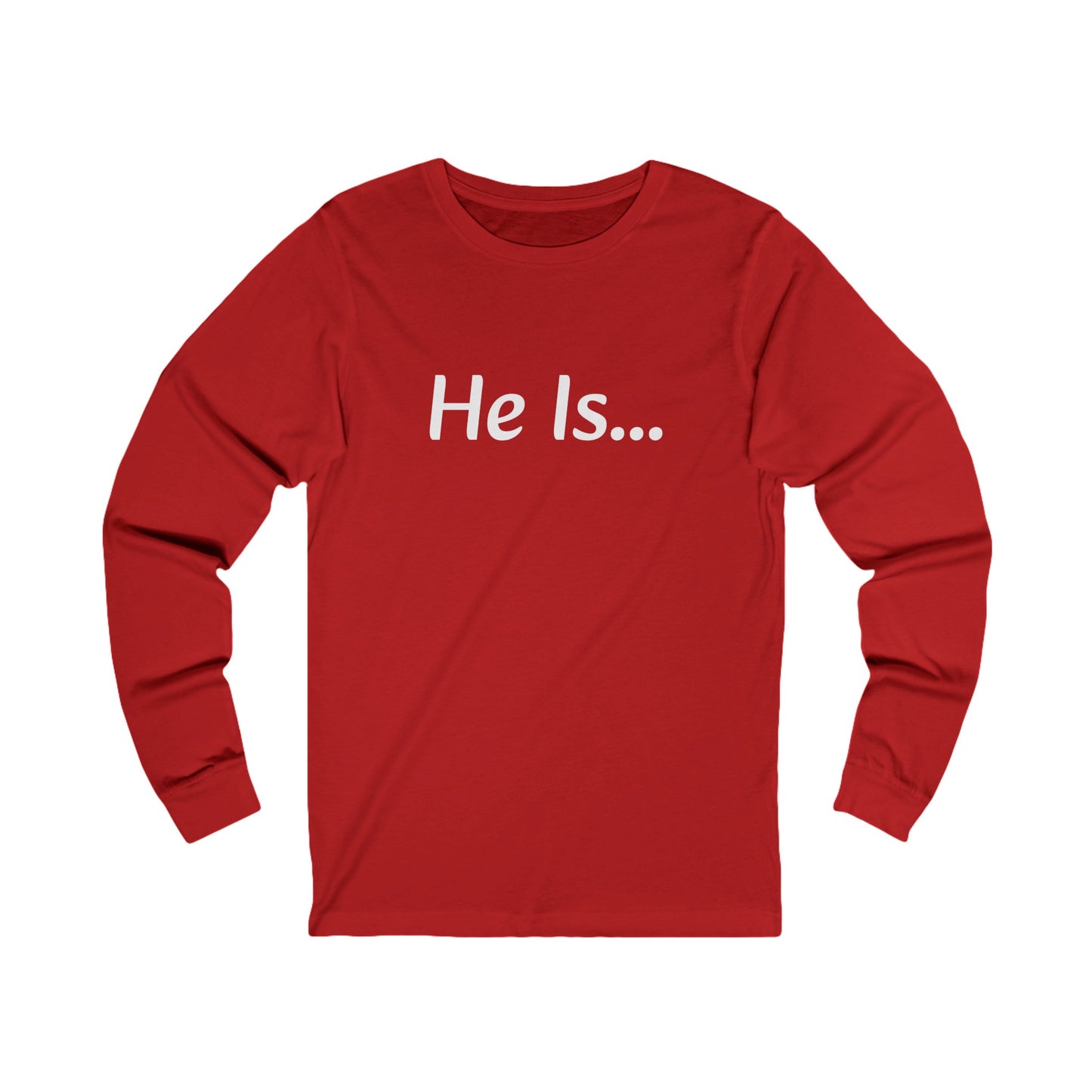 Unisex Jersey Long Sleeve Tee