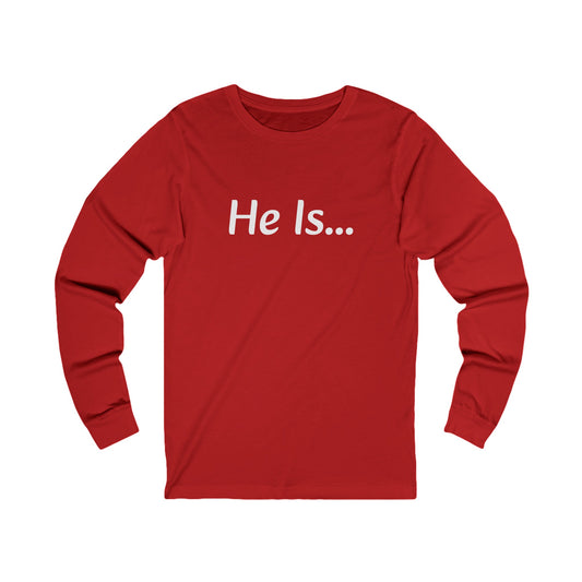 Unisex Jersey Long Sleeve Tee